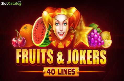 Fruits Jokers 40 Lines Slot Grátis